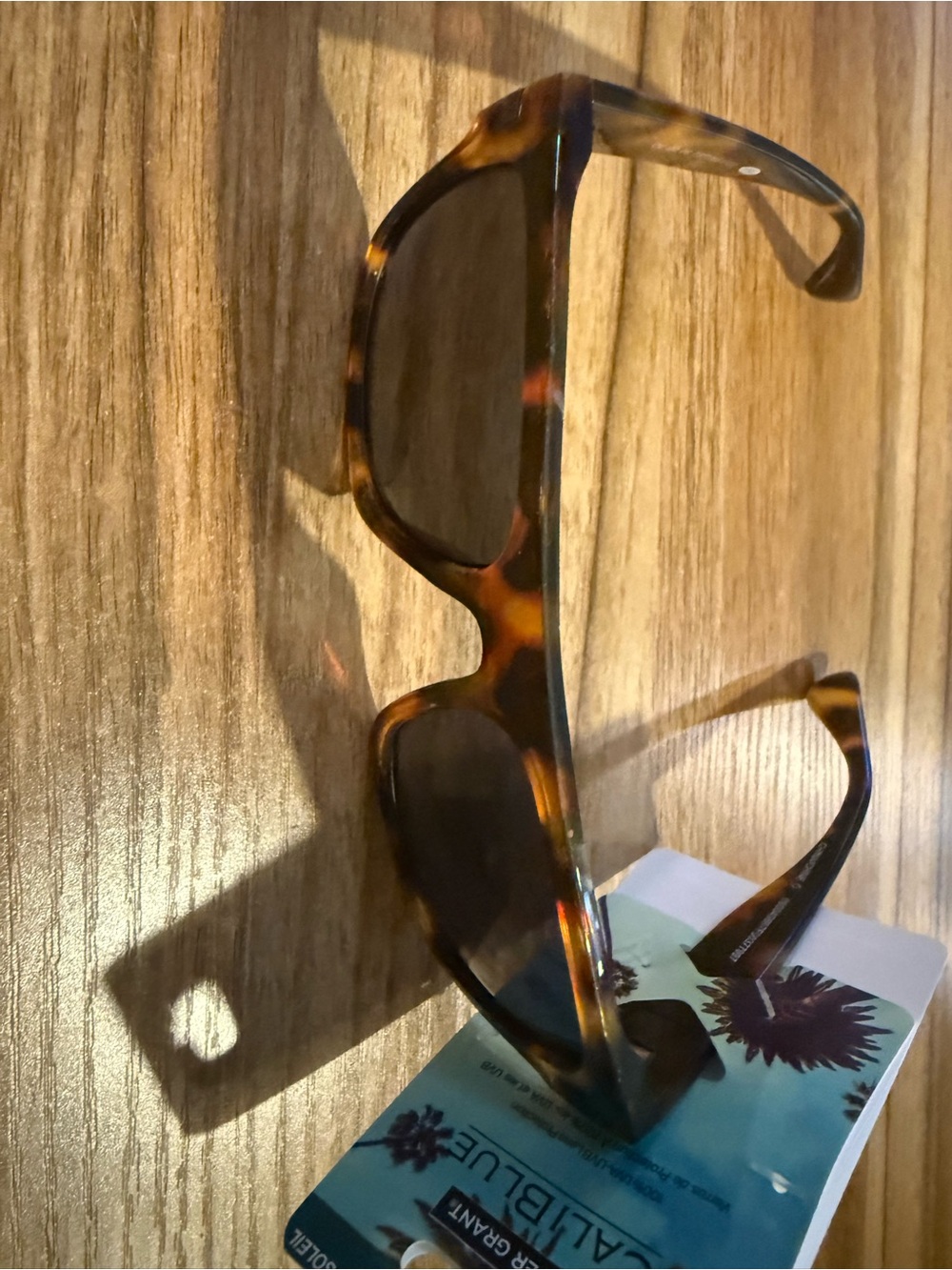 Tortoiseshell Men's Sunglasses - Classic Brown Polarized Lenses